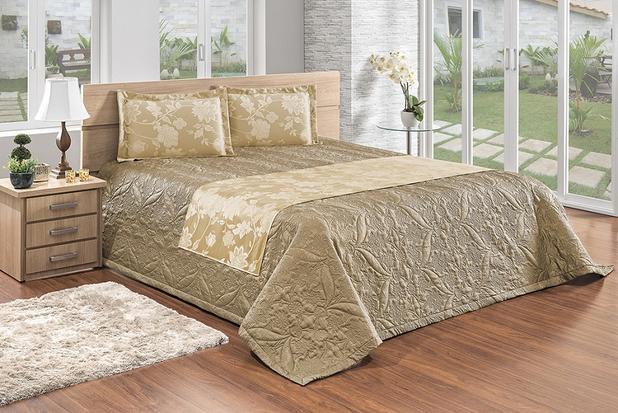 Kit Cobre Leito Gregory Rosdry M391-27 Casal Queen 4 Peças Dourado - Rosdry enxovais Menor preço em Kit Cobre Leito Gregory Rosdry M391-27 Casal Queen 4 Peças Dourado - Rosdry enxovais