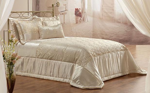 Kit Cobre Leito Nobreza Casal King Bronze 07 Peças Tecido Seda Luxo Completo - Decorativa é boa?