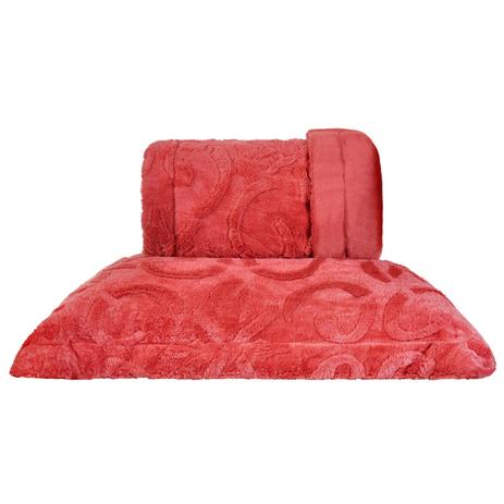 Kit Cobre Leito Slim Peles Queen Majestic Brique - Tessi Menor preço em Kit Cobre Leito Slim Peles Queen Majestic Brique - Tessi