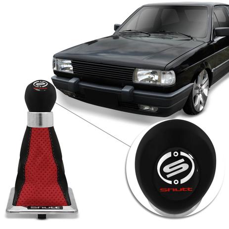 Kit Coifa Câmbio Shutt Gol GL GTS Saveiro G1 87 a 94 Preto e Vermelho Curta + Manopla Orbitt Preto Menor preço em Kit Coifa Câmbio Shutt Gol GL GTS Saveiro G1 87 a 94 Preto e Vermelho Curta + Manopla Orbitt Preto