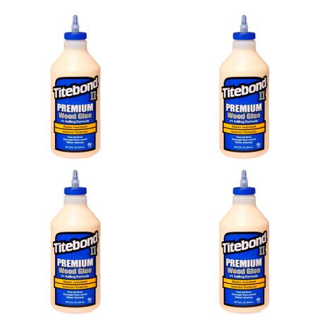 Kit Cola para Madeira II Premium Wood Glue-6006252-Titebond - 946 ml 4 Unidades Menor preço em Kit Cola para Madeira II Premium Wood Glue-6006252-Titebond - 946 ml 4 Unidades