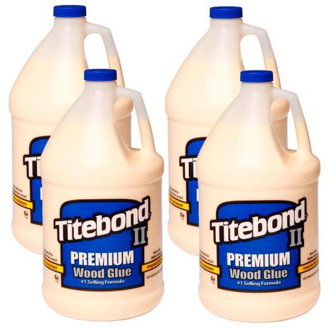 Kit Cola para Madeira II Premium Wood Glue - 6032723 - Titebond-4,1kg 4 Unidades Menor preço em Kit Cola para Madeira II Premium Wood Glue - 6032723 - Titebond-4,1kg 4 Unidades