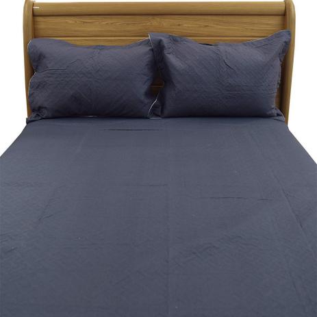 Kit Colcha Bouti Casal Dupla Face - Marinho - Lepper é boa?