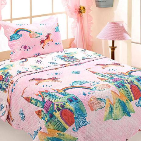 Kit Colcha Infantil Patchwork Ultra 2 Peças Happy Day Dreams - Sultan Menor preço em Kit Colcha Infantil Patchwork Ultra 2 Peças Happy Day Dreams - Sultan