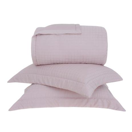 Kit Colcha Queen Buddemeyer Damask Square 100% Algodão Cetim 300 Fios (3 Peças) Menor preço em Kit Colcha Queen Buddemeyer Damask Square 100% Algodão Cetim 300 Fios (3 Peças)