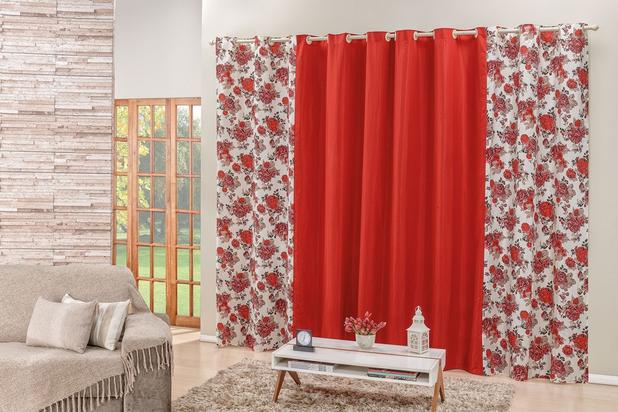 Kit Colcha Riviera Queen com Cortina 2,00m - 06 Peças - Decoramando Menor preço em Kit Colcha Riviera Queen com Cortina 2,00m - 06 Peças - Decoramando