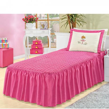 kit Colcha Solteiro Bailarina 02 Peças Bia Enxovais Pink Menor preço em kit Colcha Solteiro Bailarina 02 Peças Bia Enxovais Pink