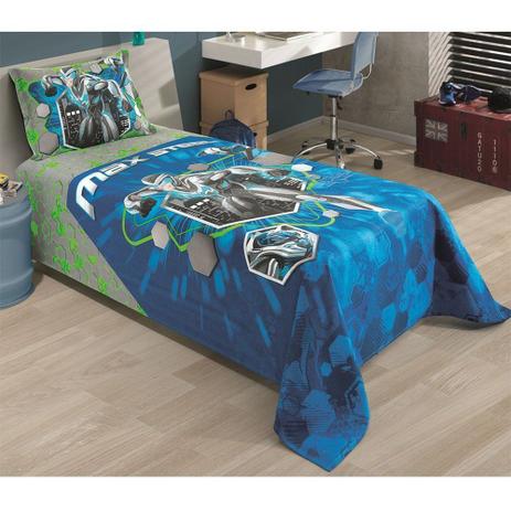 Kit Colcha Solteiro Dohler 2 Peças Max Steel - Vilela Enxovais Menor preço em Kit Colcha Solteiro Dohler 2 Peças Max Steel - Vilela Enxovais