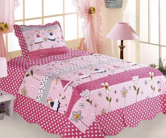 Kit Colcha Solteiro Kids Patchwork Sultan Menor preço em Kit Colcha Solteiro Kids Patchwork Sultan