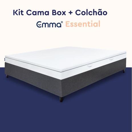 Kit Colchão + Cama Box Emma Essentia Queen (158x198cm) é boa?