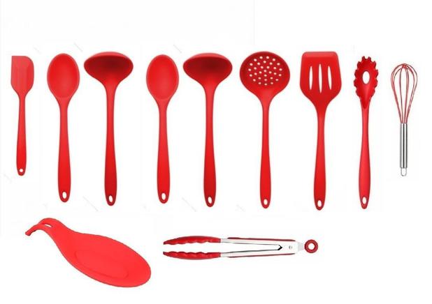 Kit Colheres Inteiramente De Silicone 11 Pçs 12x Sem Juros - Clink Menor preço em Kit Colheres Inteiramente De Silicone 11 Pçs 12x Sem Juros - Clink
