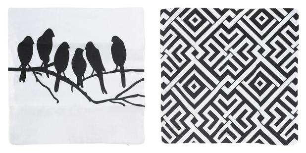 Kit Com 02 Capa Para Almofada Cube E Pássaro Bird 44cm - Art house é boa?