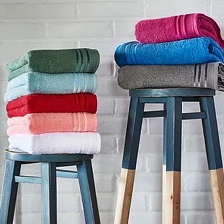 Kit com 06 Toalhas de Rosto LMpeter 48cmx75cm Griffe - Tecelagem lm peter é boa?