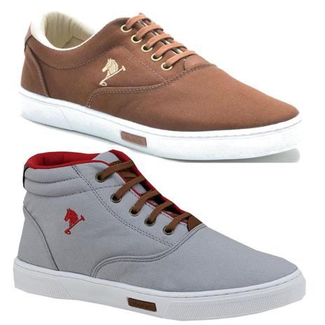 Kit Com 1 Tênis Botinha Polo Joy E 1 Tênis Masculino Casual Polo Joy - No  Magalu - Magazine Luiza