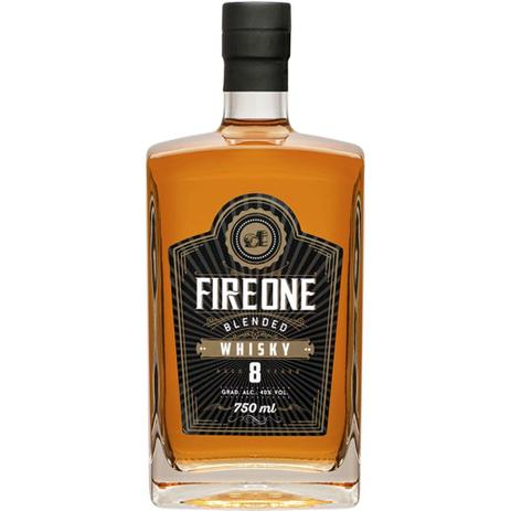Kit com 1 whisky fire one 750ml-gf 8 anos Menor preço em Kit com 1 whisky fire one 750ml-gf 8 anos