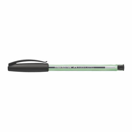 Kit Com 10 Canetas Esferografica 0.8 Trilux Preta Faber Castell Menor preço em Kit Com 10 Canetas Esferografica 0.8 Trilux Preta Faber Castell