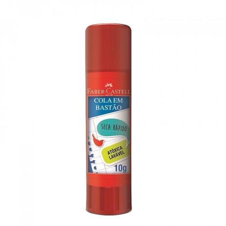 Kit Com 10 Colas Bastao Tubo 10g Faber Castell Menor preço em Kit Com 10 Colas Bastao Tubo 10g Faber Castell