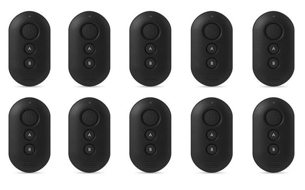 Kit com 10 Controles Remoto Preto XAC 4000 Smart Intelbras Menor preço em Kit com 10 Controles Remoto Preto XAC 4000 Smart Intelbras