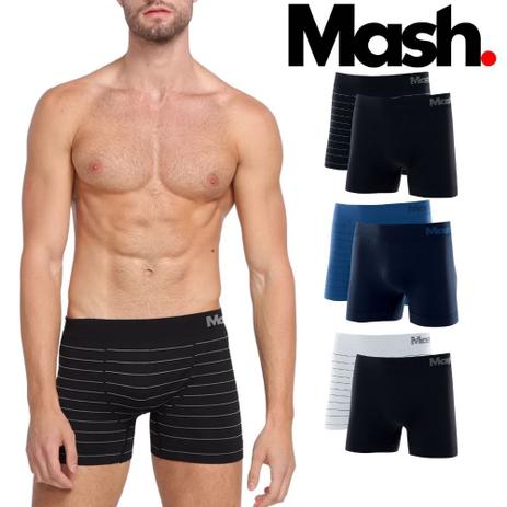 Kit Com 10 Cuecas Boxer Box Sem Costura Microfibra Mash Modelo Masculino Cores Sortidas Menor preço em Kit Com 10 Cuecas Boxer Box Sem Costura Microfibra Mash Modelo Masculino Cores Sortidas