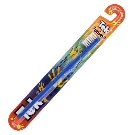 Kit com 10 Escovas de Dente TEK Junior Macia - Tek Menor preço em Kit com 10 Escovas de Dente TEK Junior Macia - Tek