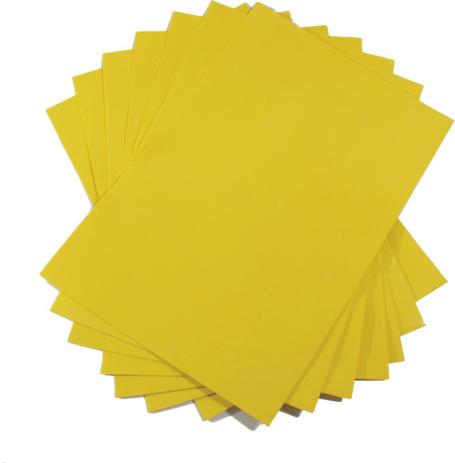 Kit com 10 Folhas EVA 1,5 mm 40x60 cm Amarelo Ferrari (Ouro) - Produto nacional Menor preço em Kit com 10 Folhas EVA 1,5 mm 40x60 cm Amarelo Ferrari (Ouro) - Produto nacional