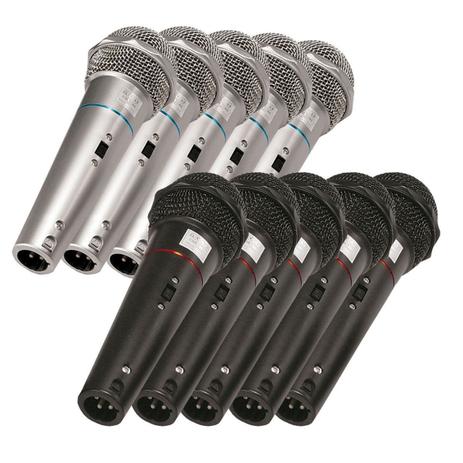 Kit com 10 Microfones de Mão VOXCSR505KIT10 Dinâmico Voxtron é boa?