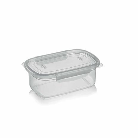 Menor preço em Kit com 10 Potes Altos com Travas 460ml com Tampa para Micro-ondas e Freezer Nitron 154
