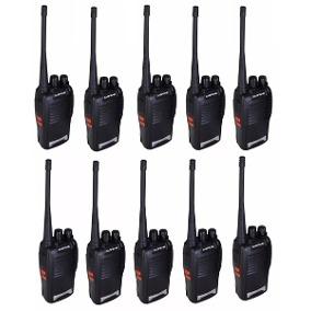Kit Com 10 - Radio Comunicador Walk-talk Profissional 16 Canais Baofeng Bf-777s Eks Menor preço em Kit Com 10 - Radio Comunicador Walk-talk Profissional 16 Canais Baofeng Bf-777s Eks