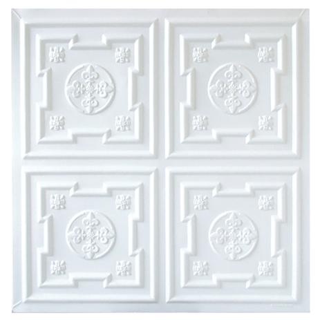 Kit com 10  Revestimento 3d Placa De Pvc 50cm X 50 Cm Paredes E Tetos Alto Relevo FIRENZE - Gf casa decor é boa?