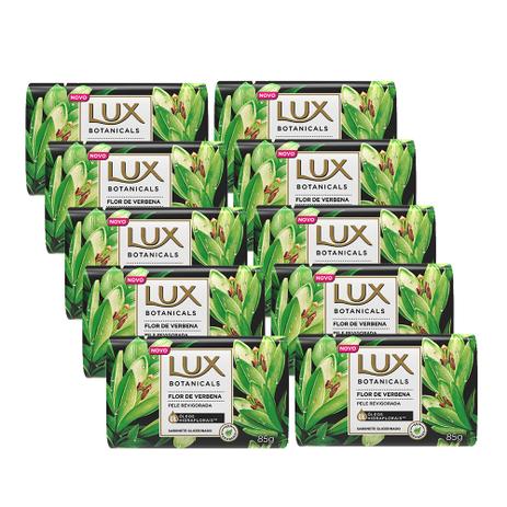Kit com 10 Sabonetes Lux Flor de Verbena 85G Menor preço em Kit com 10 Sabonetes Lux Flor de Verbena 85G