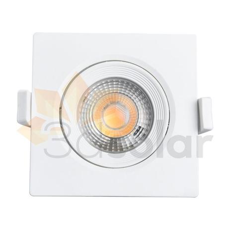 Kit com 10 Spot LED Embutir PP - 5W - 6500K - Quadrado - Startec Menor preço em Kit com 10 Spot LED Embutir PP - 5W - 6500K - Quadrado - Startec
