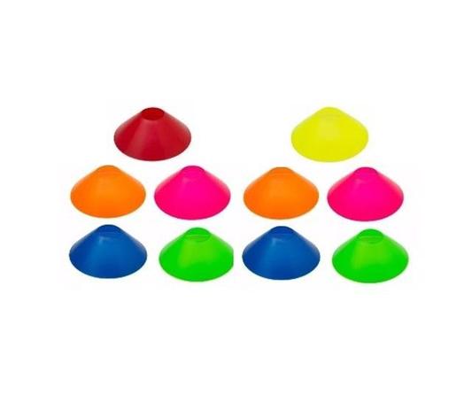 Kit Com 10 Unidades Mini Cones Agilidade - Sepo - kits Menor preço em Kit Com 10 Unidades Mini Cones Agilidade - Sepo - kits