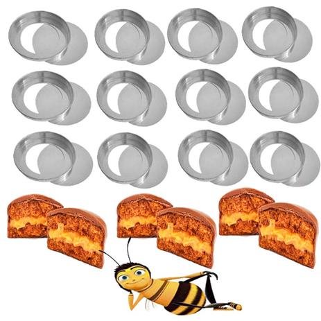 Kit Com 12 Forminhas Redondas Número 1 Fundo Falso Mini Bolos Pão De Mel - Caparroz Menor preço em Kit Com 12 Forminhas Redondas Número 1 Fundo Falso Mini Bolos Pão De Mel - Caparroz
