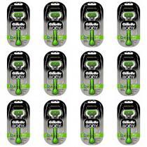 KIT com 12 Gillette aparelho de depilação corporal body Menor preço em KIT com 12 Gillette aparelho de depilação corporal body