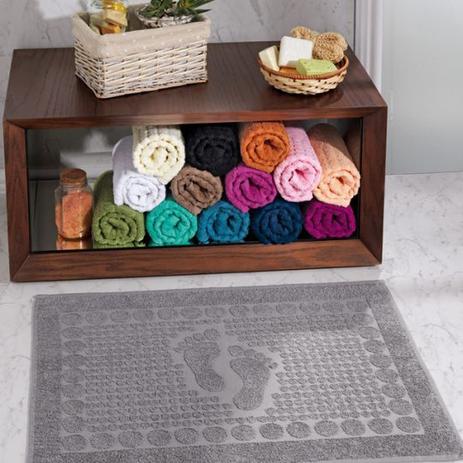Kit Com 12 Pçs Toalha Piso P/ Banheiro / Pézinho - Madison - 50x70 cm - Lufamar Menor preço em Kit Com 12 Pçs Toalha Piso P/ Banheiro / Pézinho - Madison - 50x70 cm - Lufamar