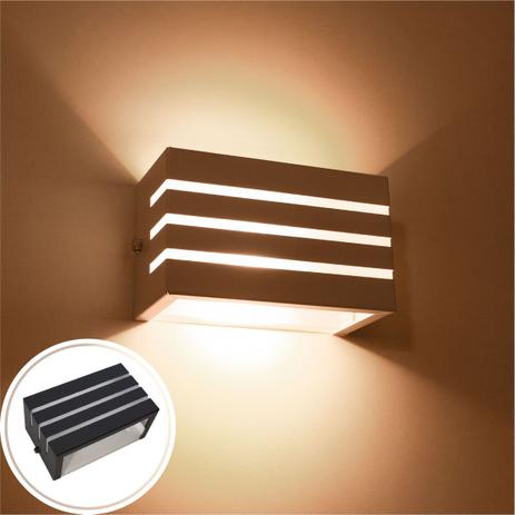 kit com 12x Arandela Frisada luminaria Preta para lâmpada G9 st548 - Starlumen Menor preço em kit com 12x Arandela Frisada luminaria Preta para lâmpada G9 st548 - Starlumen
