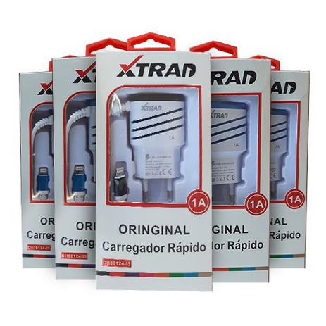 Kit com 15 und Carregador de Celular Rápido Iphone 1.0A 2 Saídas USB CH00124I5 - Xtrad é boa?