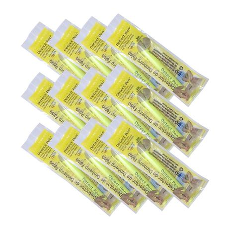 Kit com 180 Canetas detectoras de Dinheiro Detect Pen Menor preço em Kit com 180 Canetas detectoras de Dinheiro Detect Pen