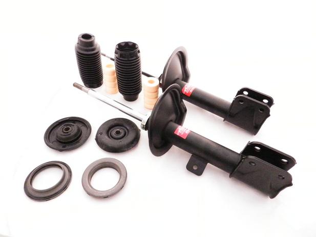 Kit com 2 Amortecedores Dianteiros KYB + Coxim Betente Peugeot 307 e Citroen C4 Pallas e Hatch Menor preço em Kit com 2 Amortecedores Dianteiros KYB + Coxim Betente Peugeot 307 e Citroen C4 Pallas e Hatch