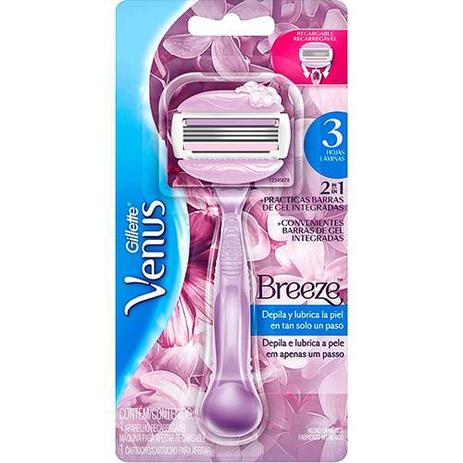 KIT com 2 Aparelho de Depilação Gillette Venus Breeze Menor preço em KIT com 2 Aparelho de Depilação Gillette Venus Breeze