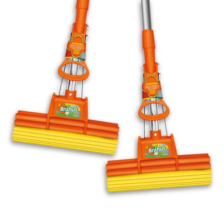 Kit com 2 Brilhus Mop Sek com Cabo BETTANIN Menor preço em Kit com 2 Brilhus Mop Sek com Cabo BETTANIN