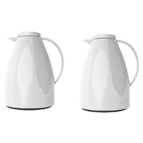 Kit com 2 Bules Termicos Viena 750ML Branco Invicta Menor preço em Kit com 2 Bules Termicos Viena 750ML Branco Invicta