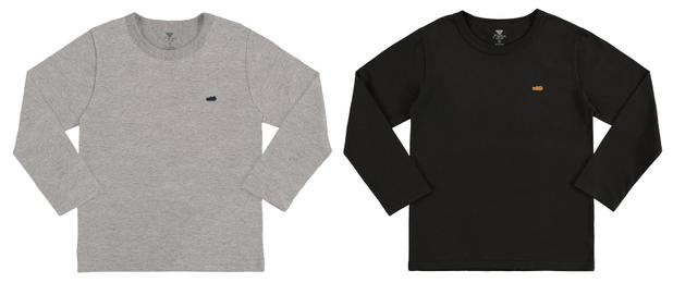 camiseta basica longa