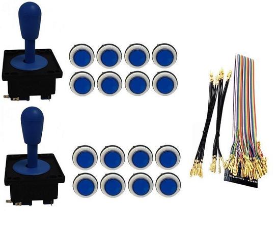 Kit Com 2 Comandos Aegir + 16 Botoes Corpo Branco + Gpio Menor preço em Kit Com 2 Comandos Aegir + 16 Botoes Corpo Branco + Gpio