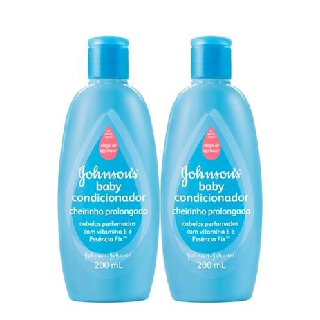 Kit com 2 Condicionadores Cheirinho Prolongado Johnson39s Baby 200ml - Johnsons baby Menor preço em Kit com 2 Condicionadores Cheirinho Prolongado Johnson39s Baby 200ml - Johnsons baby