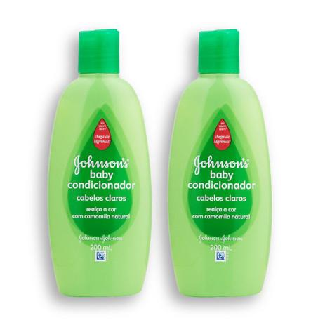 Kit com 2 Condicionadores JOHNSONS Baby Cabelos Claros 200ml - Johnsons Menor preço em Kit com 2 Condicionadores JOHNSONS Baby Cabelos Claros 200ml - Johnsons