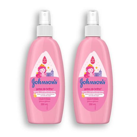 Kit com 2 Cremes para Pentear JOHNSONS Baby Gotas de Brilho 200ml - Johnsons Menor preço em Kit com 2 Cremes para Pentear JOHNSONS Baby Gotas de Brilho 200ml - Johnsons