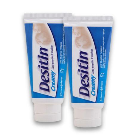 Kit com 2 Cremes Preventivo de assaduras DESITIN 57g Menor preço em Kit com 2 Cremes Preventivo de assaduras DESITIN 57g