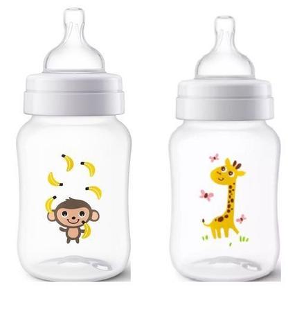 Kit com 2 Mamadeiras Classica Macaco e Girafa 260ML Philips AVENT é ruim? Kit com 2 Mamadeiras Classica Macaco e Girafa 260ML Philips AVENT é boa?