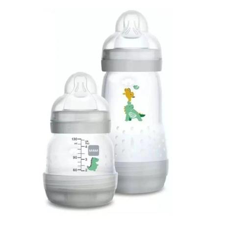 Kit com 2 Mamadeiras Easy Start Mam Menor preço em Kit com 2 Mamadeiras Easy Start Mam